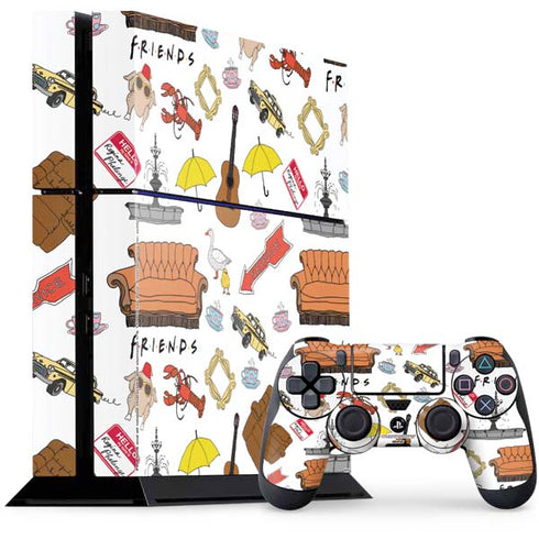 Warner Bros Classic FRIENDS Icons PlayStation PS4 Skins